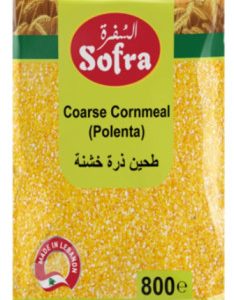SOFRA COARSE CORNMEAL (POLENTA) 800G