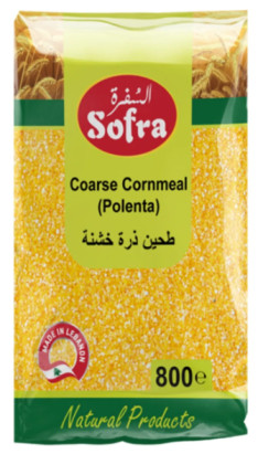 SOFRA COARSE CORNMEAL (POLENTA) 800G