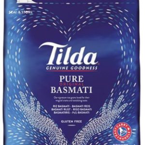 TILDA PURE ORGINAL BASMATI RICE 5KG