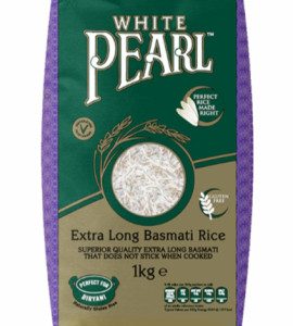 White Pearl Basmati Rice 1Kg