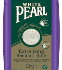 White Pearl Extra Long 1121 Basmati Rice 2KG