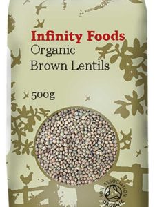 Infinity Foods Organic Brown Lentils 500g