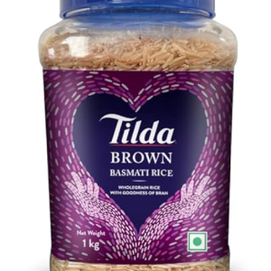 Tilda Wholegrain Brown Basmati Rice 1kg
