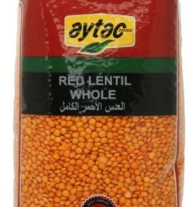 Aytac Red Lentils Whole 1Kg