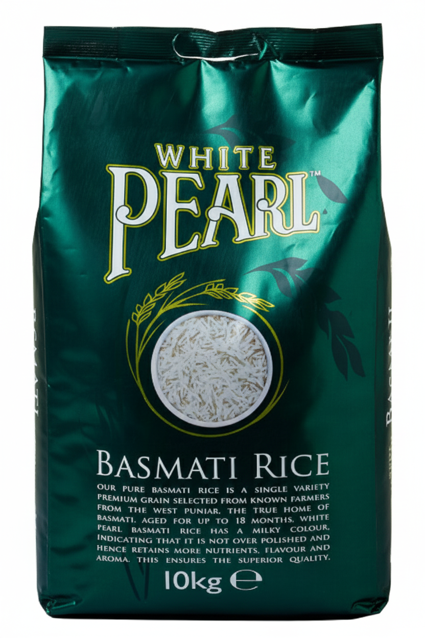 White Pearl Premium Basmati Rice 10Kg - Image 3